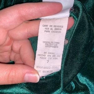 My Michelle Dresses - My Michelle | Velvet Green Holiday Dress My Michelle Dresses - My Michelle | Velvet Green Holiday Dress